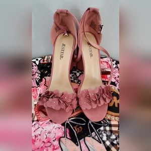 JustFab Womens High Heel Sandals